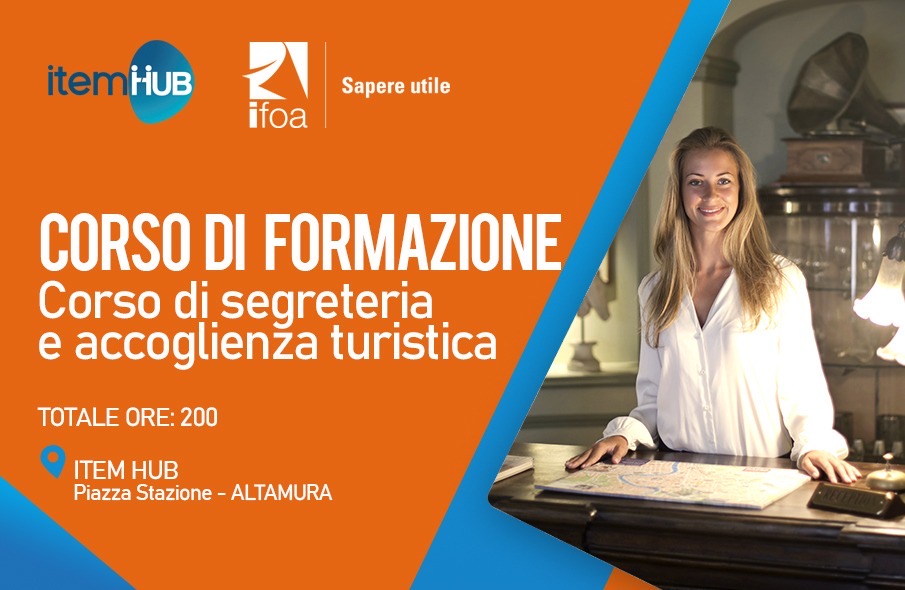 Corso Di Segreteria E Accoglienza Turistica Item Hub